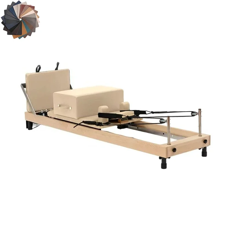 

Best Price wooden Pilates Reformer Machine for Yoga Commerical Exercise Reformer Pilates Studio