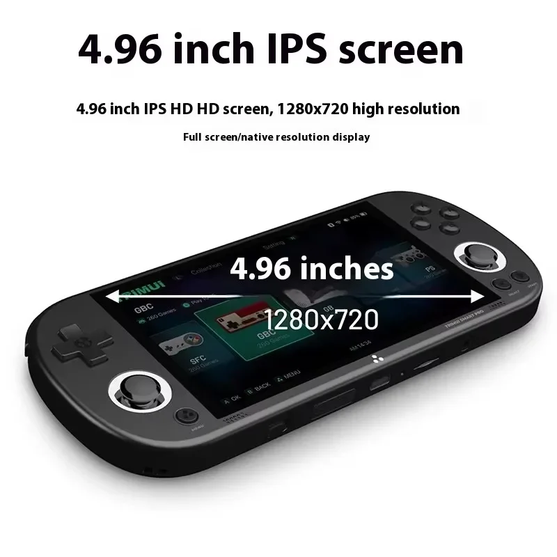 FLLBW 2026 NEW TRIMUI Smart Pro Open-Source Handheld Game Console,4.96
