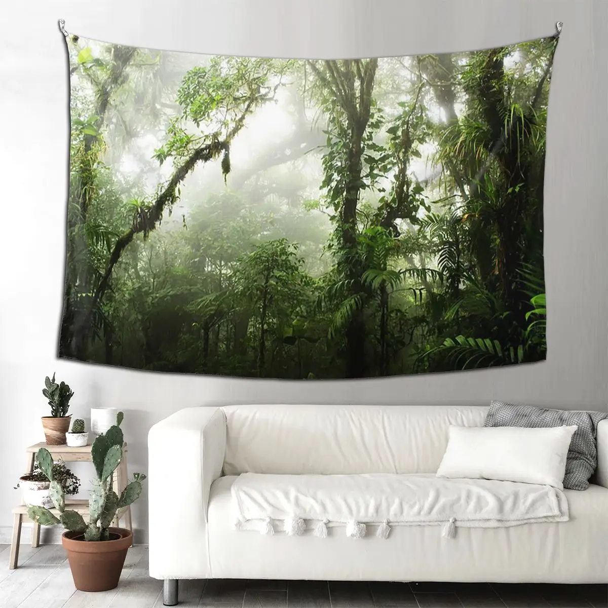 

Cloud Forest Tapestry Funny Wall Hanging Aesthetic Home Decoration Tapestries for Living Room Bedroom Dorm Room