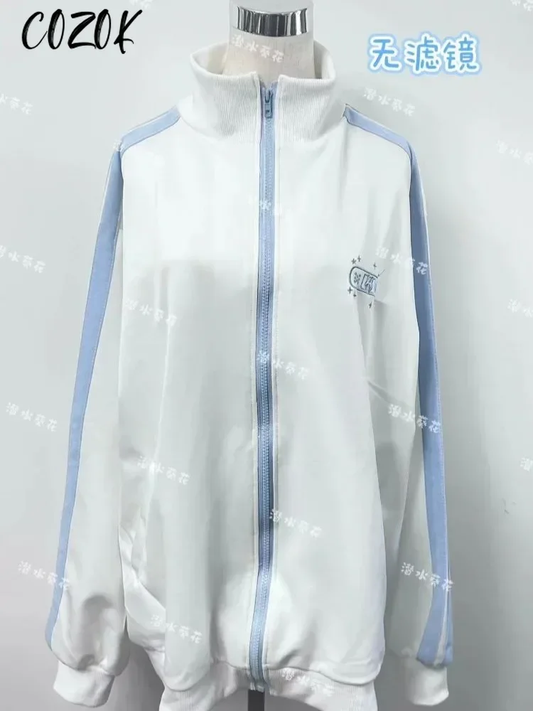 

Оригинальная толстовка, куртка Angel World, медицинский отдел, акварельная система, двумерная толстовка для косплея, пальто с капюшоном, комплекты шорт Y2k