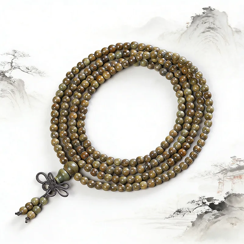 

Ethnic Couple Bracelets: 4mm Argentina Green Sandalwood, South America Boxwood, Golden Sandalwood & Ebony Prayer Beads Gifts