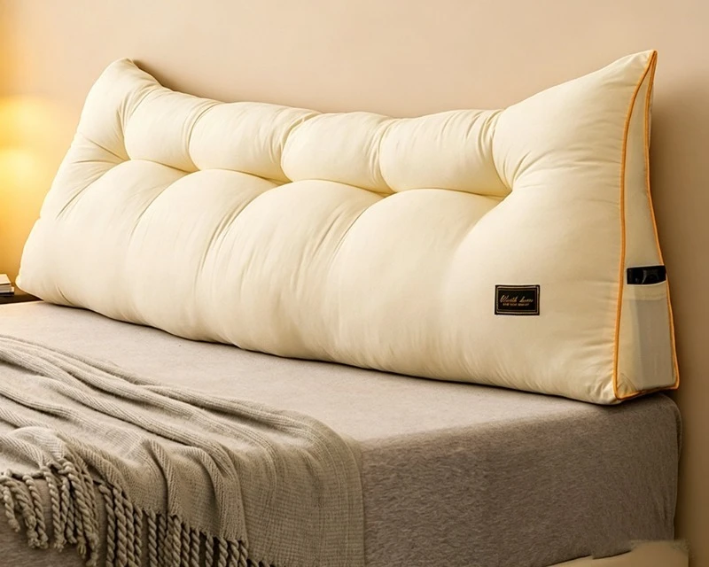 Triangular pillow Dormitory waist anti-collision soft bag sofa back pillow