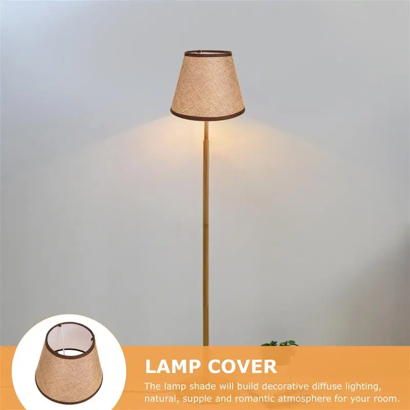 Stylish and Durable Lamp Shades for Table Lamps Elegant Fabric Lamp Shade for Home Decoration and Protection