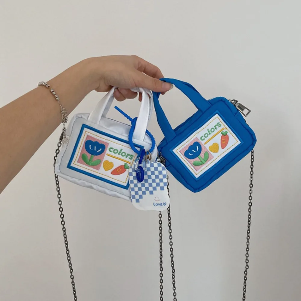 Cartoon Flower Kawaii CCD Camera Bag Coin Purse Ultralight Cute Storage Bag Colorful Mini Small Change Bag Lipstick