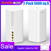 Tenda AX3000 WiFi6 Mesh Router System EM12/ MX12 Wireless 2.4Ghz 5GHz Full Gigabit Wi-Fi6 Mesh WiFi Router Range Extender