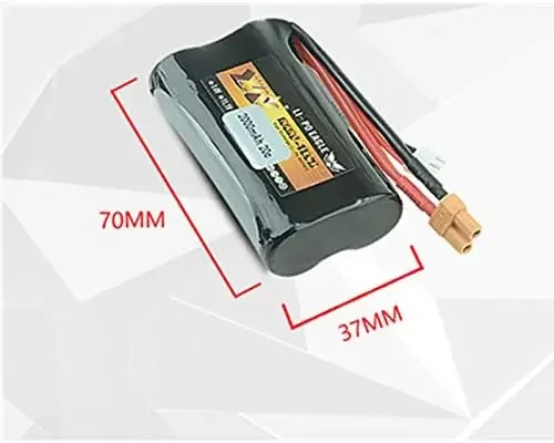 7.4V 2000mAh 20C Lipo Battery XT30 plug with USB Charger for Huina 580 550 583 582 RC Excavator RC Vehicles RC Truck