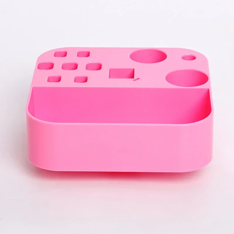 Caja de almacenamiento multifuncional para herramientas de peluquería, soporte para tijeras de corte de pelo, organizador, caja de herramientas de estilismo, maquillaje de belleza