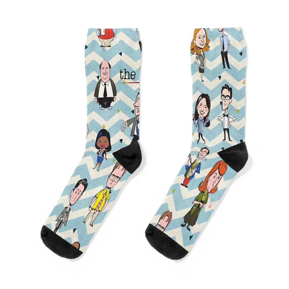 

The office Socks bright garter floor warm winter winter thermal Socks Woman Men's