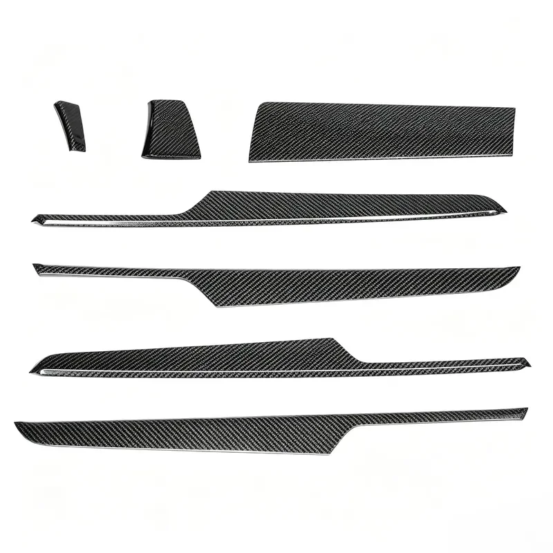 Carbon Fiber Interior for Macan 18-21 Fine Workmanship Stable Mounting Sporty Car Interior Trim Accessories