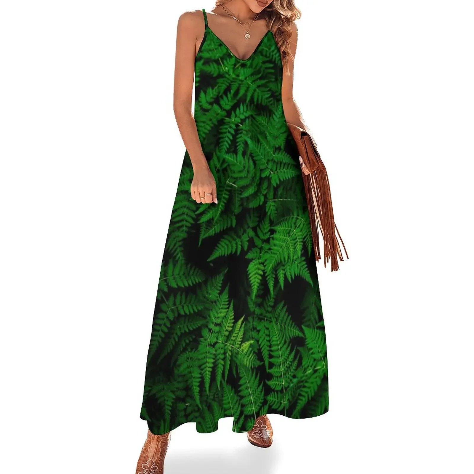 

Fern Sleeveless Dress beach dress evening dress woman