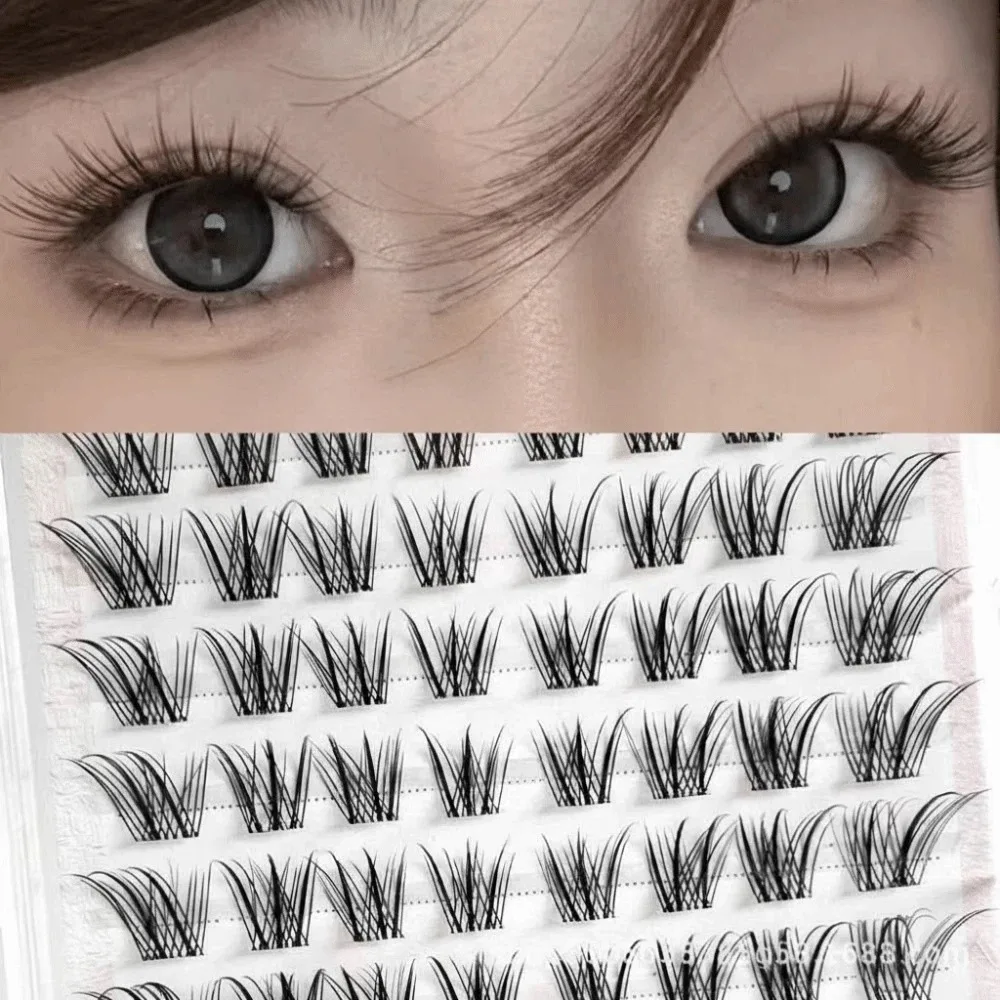 Faux cils complets faits à la main, nouveau style chinois, faux cils cruelty-free, outils de maquillage pour les yeux, extensions de cils