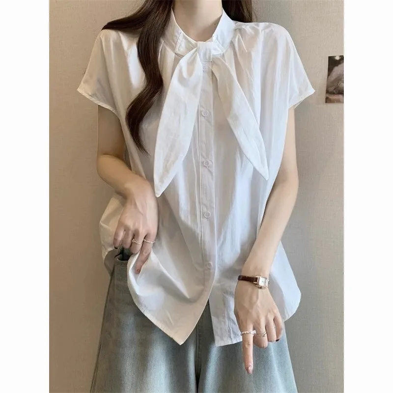 

Short Sleeve Shirts Womens Fairycore Sportswear Lightweight Quick Drying Trim Windbreaker Drawstring SChirt Printed Pattern Best