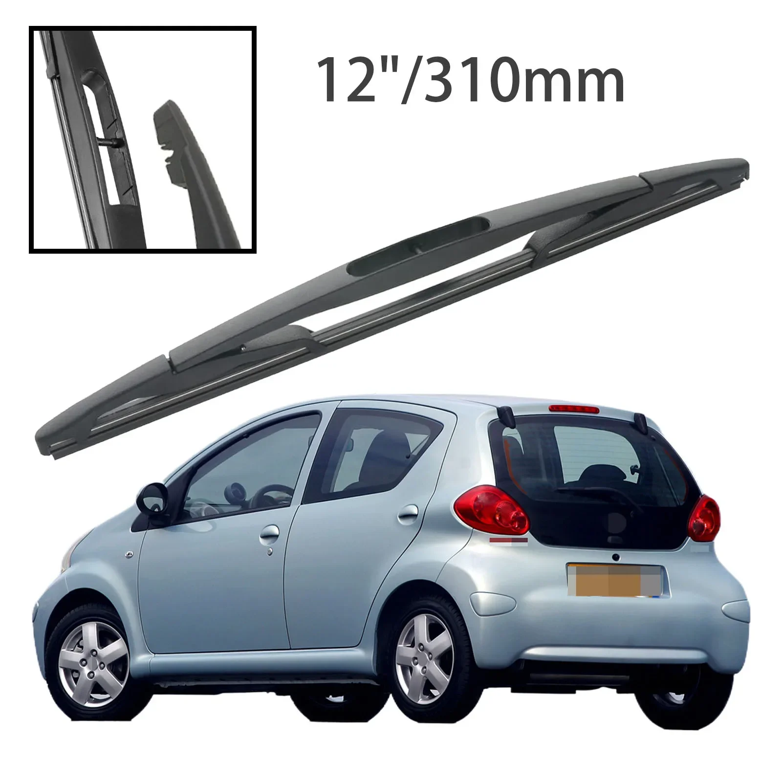 

12" Rear Windshield Windscreen Washer Wiper Blade For Toyota Aygo AB10 2005-2014 Car Accessories Accsesories