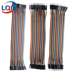 40-120PCS Dupont Line 10/15/20CM 30CM 40Pin Male to Male + Male to Female Female to Female Jumper Wire Dupont Cable for DIY KIT