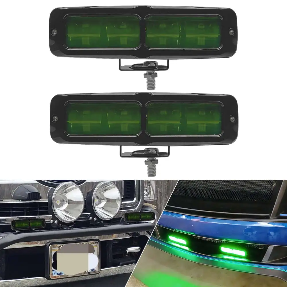 

2 шт. 30W 6-дюймовые светодиодные рабочие фары для квадроциклов, внедорожников, грузовиков, тракторов, внедорожные противотуманные фары, ходовые огни, рабочие лампы, противотуманные фары для автомобилей