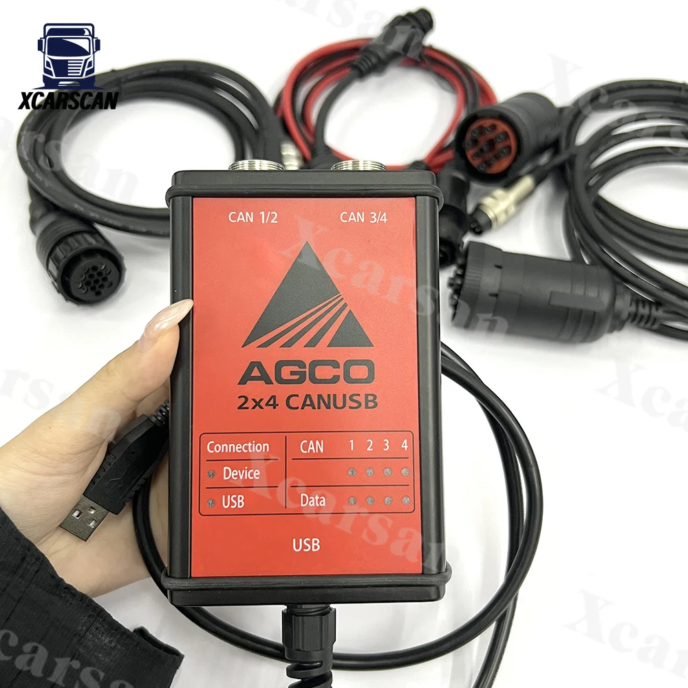 

Heavy Duty For AGCO CANBOX FENDT FenDias Electronic Diagnostic Tool Electronic Tractor OEM AGCO Diagnosis Tool