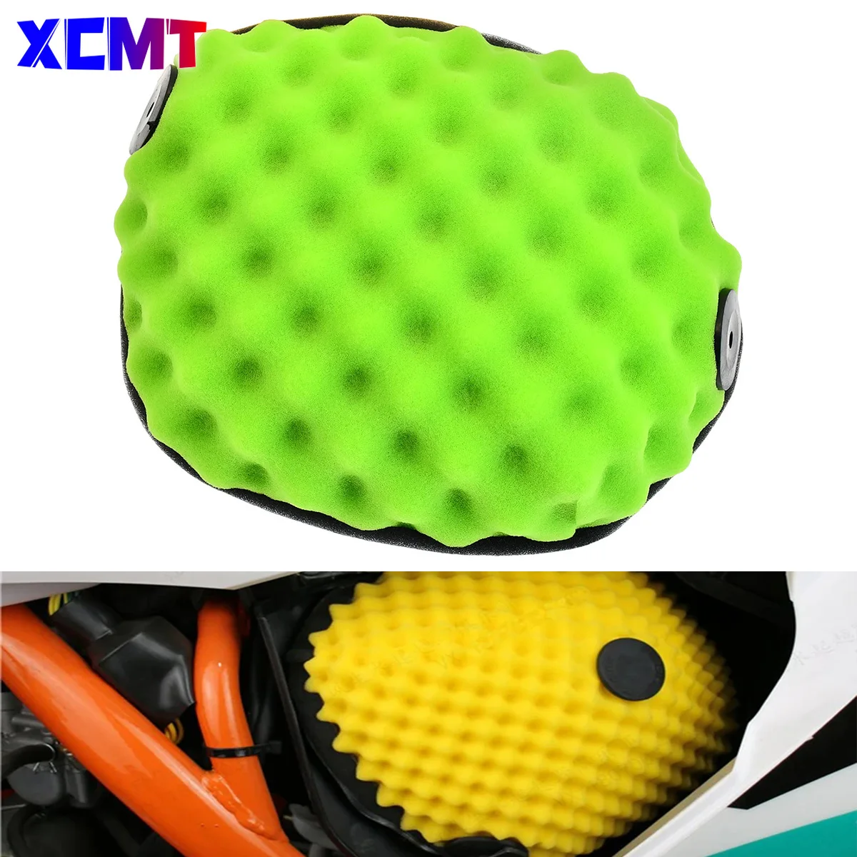 2024 NEW  Motorcycle Dual Foam Layer Sponge Air Cleaner Filter  For KTM EXC EXC-F SX SX-F XC XC-F XC-W XCW-F 125 250 300 350 450