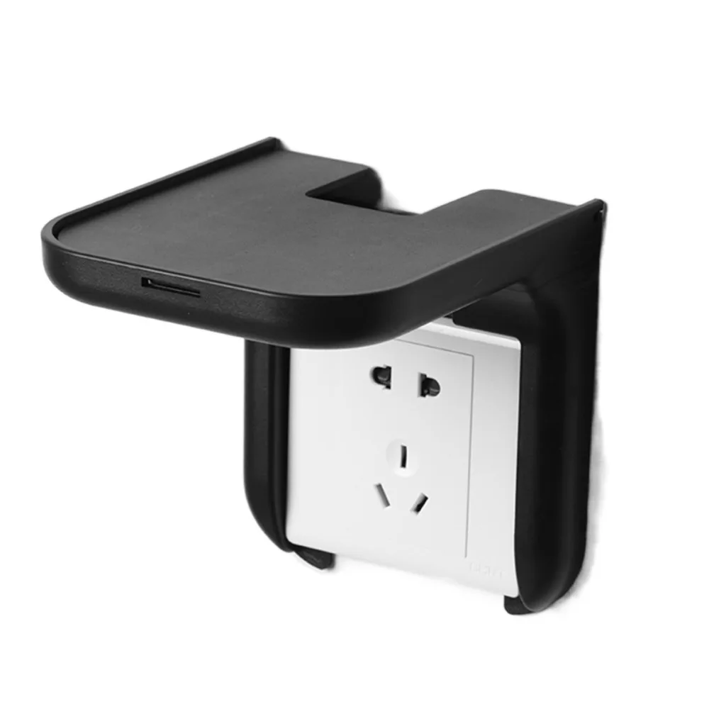 

Wall Mount Audio Bracket Punching-Free Intelligent Audio Floating Base Space Saving Storage Organizer Storage Tray Phone