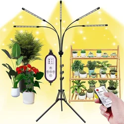 3000K Statief Usb Phyto Lamp Full Spectrum Hydrocultuur Lamp Led Grow Light Indoor Planten Lamp Kas Veg Bloem Phytolamp