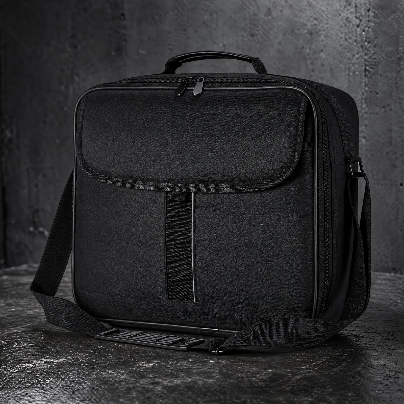 Projection Device Storage Bag Water-Resistant Projection Device Carrying Bag Zippered Sturdy for Presentations, Offices