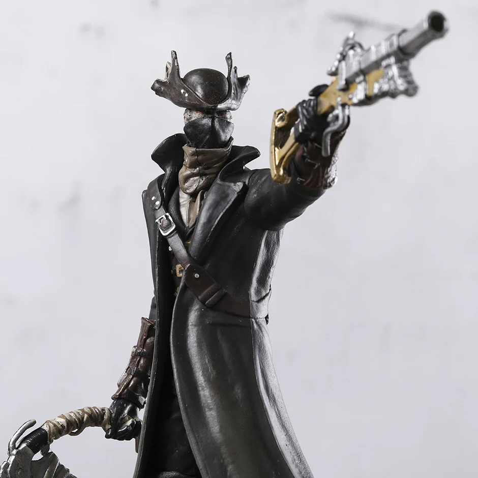 Bloodborne os velhos caçadores figura de pvc boneca modelo de mesa brinquedo decoração coleção presente