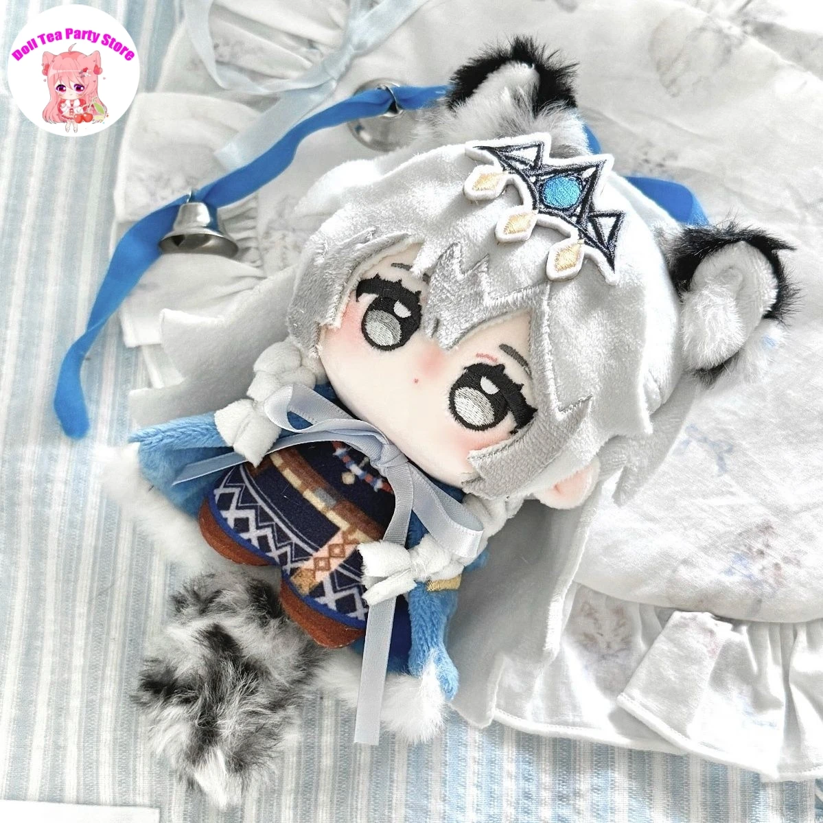 Game Arknights Pramanix Attribute 10cm Funny Pendant Cotton Doll Cartoon Plush Original 10CM Anime Toys Keychain Present