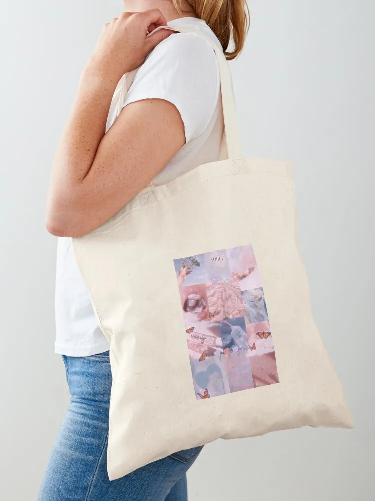 

Soft Girl Collage Tote Bag Big bag women cloth bag woman Canvas stote tote bags aesthetic