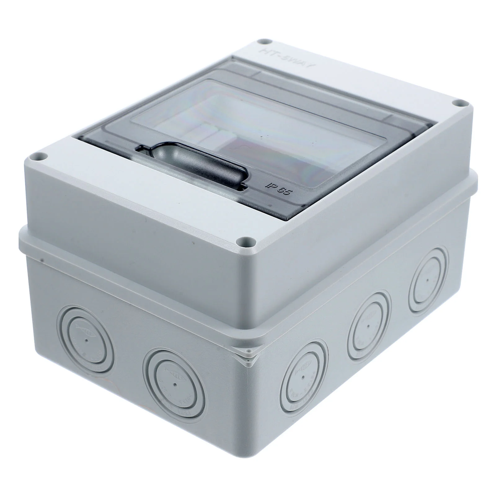 Protective Box 2 Way Distribution Baby Ev Outdoor PC Surge Protected Extension Electrical Boxes Plastic