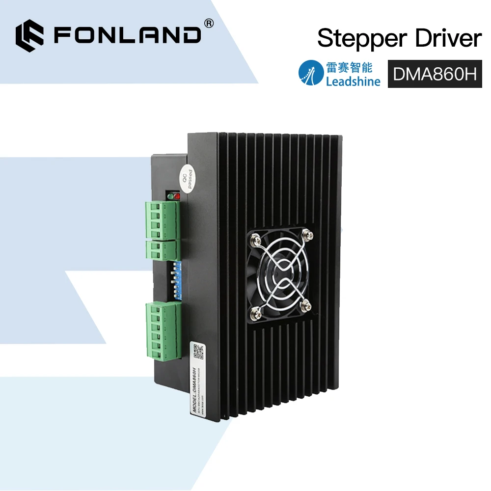 

Leadshine DMA860H 2 Phase Stepper Driver 18-80VAC for 60 86 110 Stepper Motor Nema23/34/42 Stepper Motor Controller
