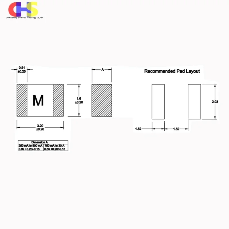 50pcs 1206 SMD Self Recovery Fuse 3216 0.05A 0.1A 0.2A 0.3A 0.5A 0.75A 1A 1.25A 1.5A 2A 3A 5A PPTC Overcurrent Protection Piece