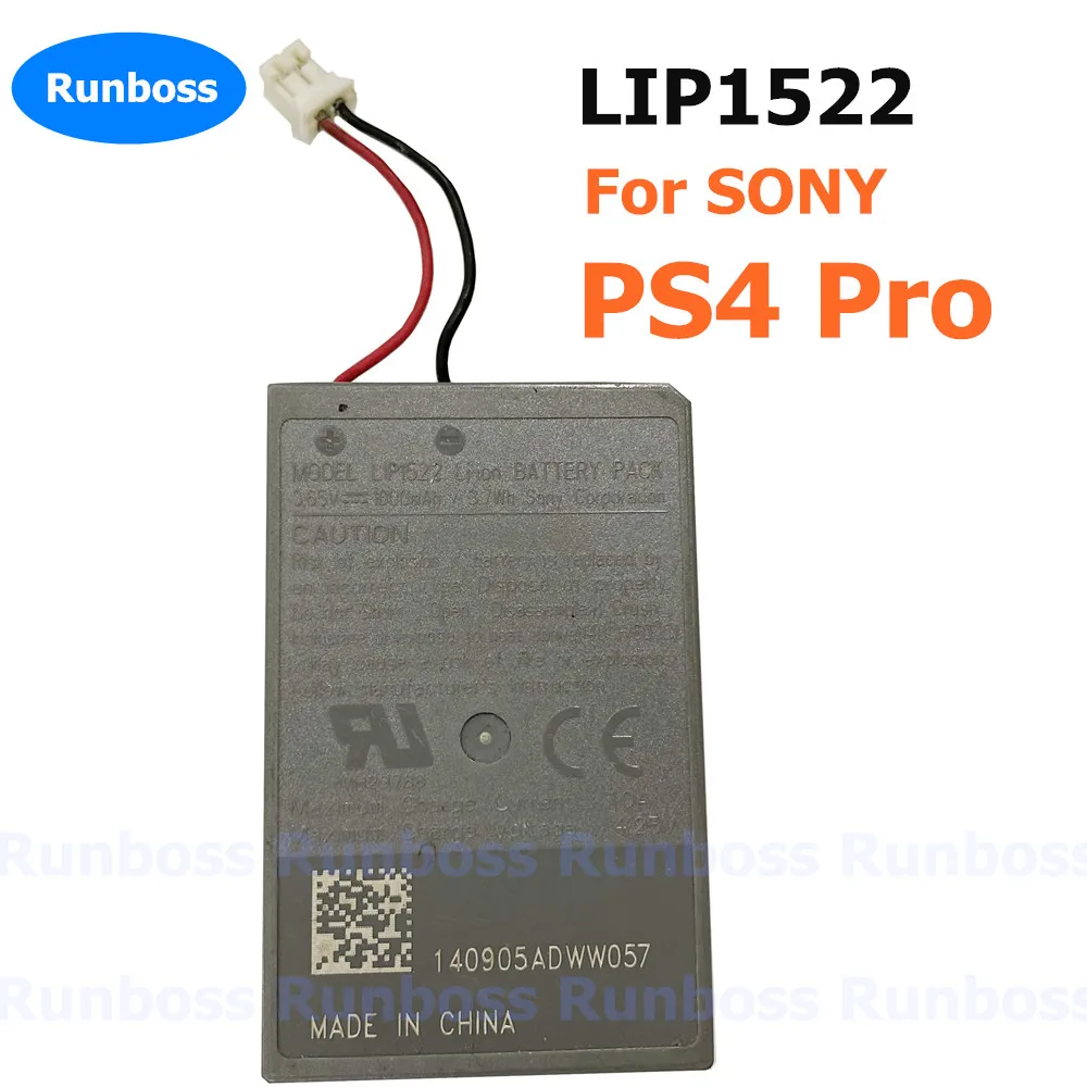 For SONY PS4 PRo Slim LIP1522 Dualshock 4 V1 V2 Wireless Controller Playstation GamePad 1000mAh Rechargeable Battery