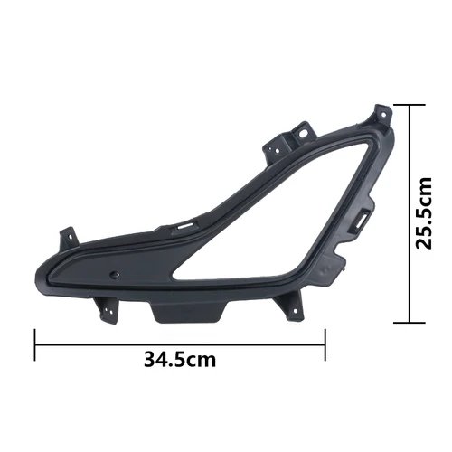 Imagen 2 del producto Para Hyundai Elantra i35 2014-2016 luces antiniebla del parachoques delantero del coche lámpara de conducción conjunto de faros antiniebla cubierta parrilla piezas de automóvil