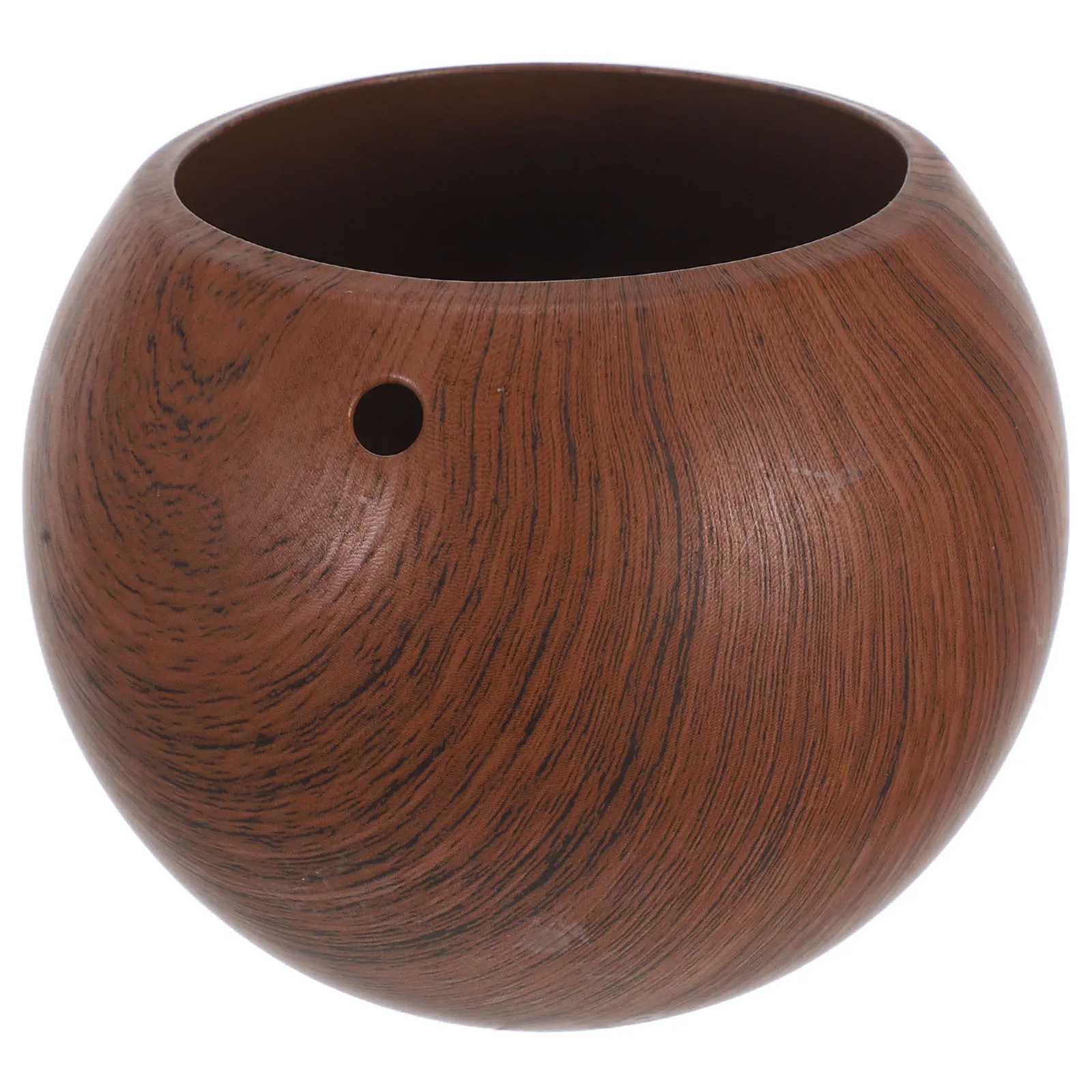 

Iron Metal Ball Table Lamp Base Walnut Round Globe Stand for Modern Industrial Bedroom Desk Living Room Decorative Lighting