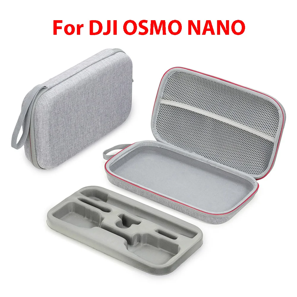

For DJI OSMO NANO Medium Size Carrying Case Waterproof and Shockproof EVA Hard Case Handheld Gimbal Accessories