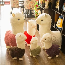 28-80CM New Plush Alpacasso Toys Fashion Animal Soft Stuffed Dolls Lovely Alpaca Pillows Birthday Xmas Gift