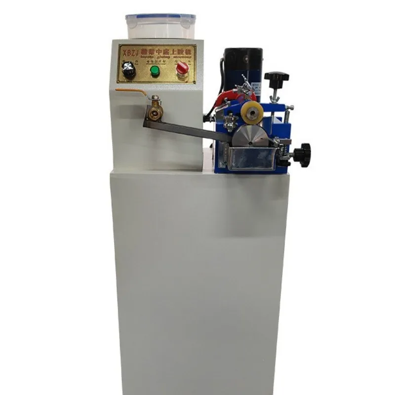 

Corner gluing machine, midsole edge gluing machine