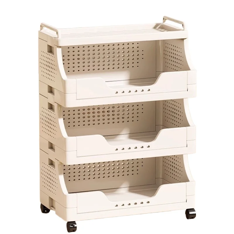 

Многоярусная тележка-стеллаж для закусок, для дома и спальни, съемная полка для хранения, для ванной комнаты