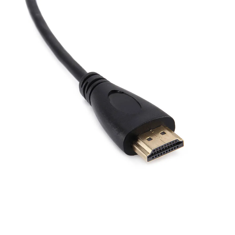 0.3/0.5/1m Mini-kompatybilny konwerter męski na żeński HDMI w górę w dół prawy lewy kabel Adapter kątowy