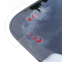 Universal Car Sunroof Sealing Strip Waterproof Sticker Car Glass Adhesive Strip Panoramic Sunroof Sealing Film Stop Roof Leaks