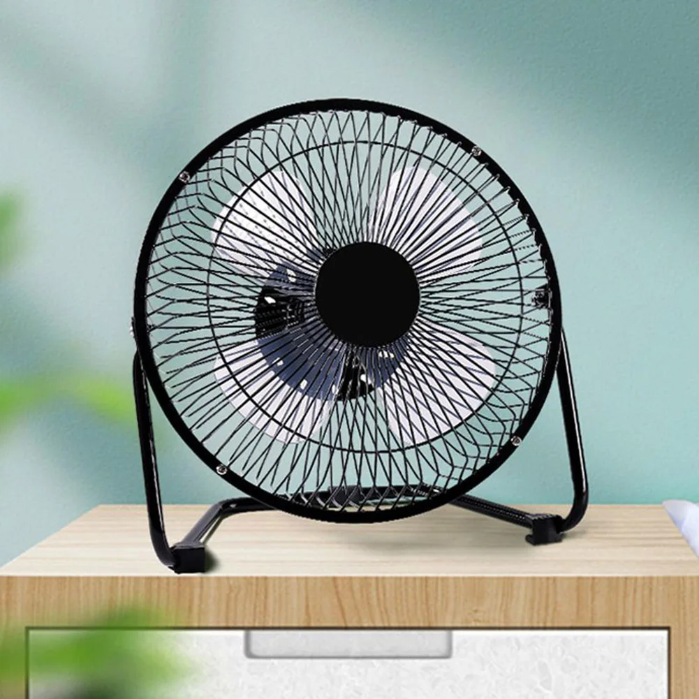 4 Inch Desk Fan Portable Home Office Desktop Fan Mini USB Rechargeable Fan 360 Degree Rotatable Fan Portable USB Fan