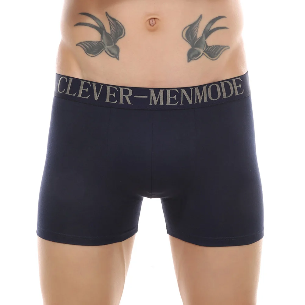 Men Butt Lifter Panties Sponge Cup Underwear Butt Pad Hip Up Shaper Boxers Breathable Moisture Absorption Boxer Shorts