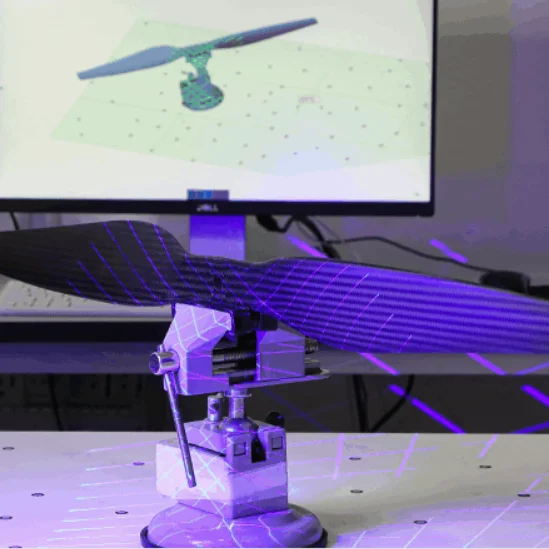 T-MOTOR VZ45*18 High Quality 45 Inch 75kg Heavy Lift Carbon Fiber 2 Blades Cw Ccw Vtol Drone Prop