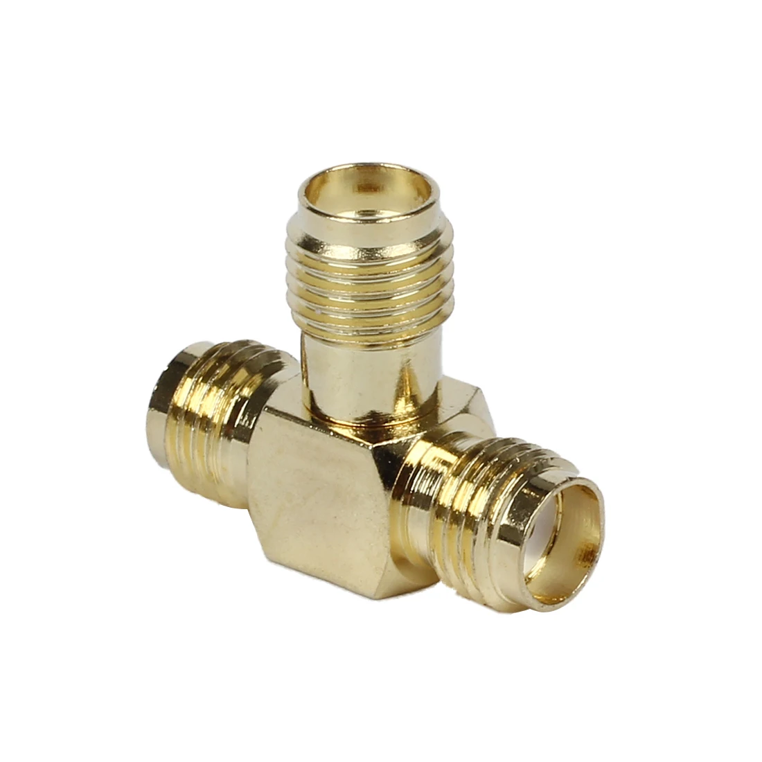 

SMA Female to Two SMA Female Triple T RF Разъем адаптера 3-контактный разветвитель E