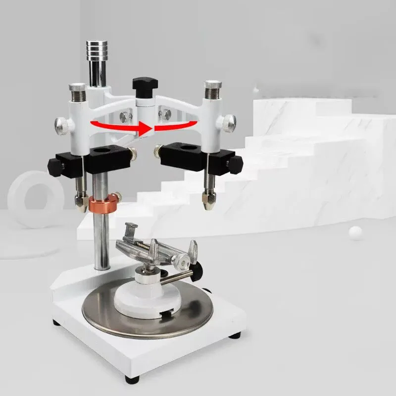 Dental Lab Parallelometer Surveyor Visualizer Square Base 7 Tips  Measuring Tool