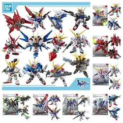 Classic OriginalBandai Sd Gundam Ex Standard Rx-78-2 Striking Free Unicorn Wing Gundam Gunpla Model Assembly Kit Action Toy Doll