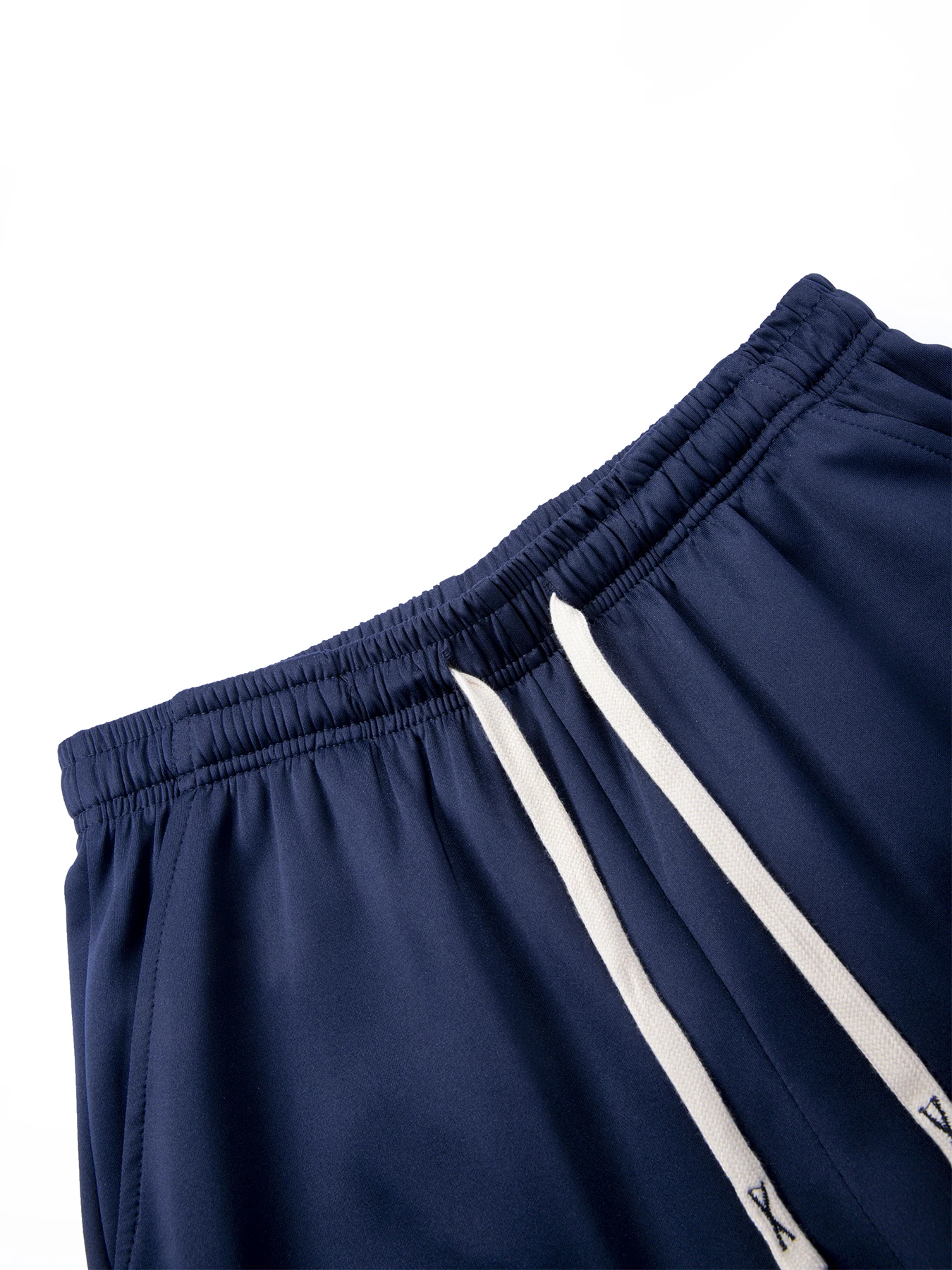 Summer Mens Oversized Plain Matching Tracksuit Smooth Ice Silk Fabric Relax Fit Short Sleeve Tee Side Pocket Shorts Soft Cooling - view 3