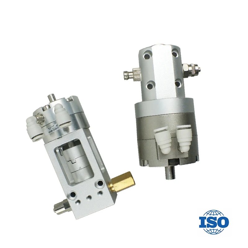 High Precision Wear-Resistant Ceramic Core Rotary Valve Adhesive Granular Materials Actuated High Flow Pneumatic Valve view 2