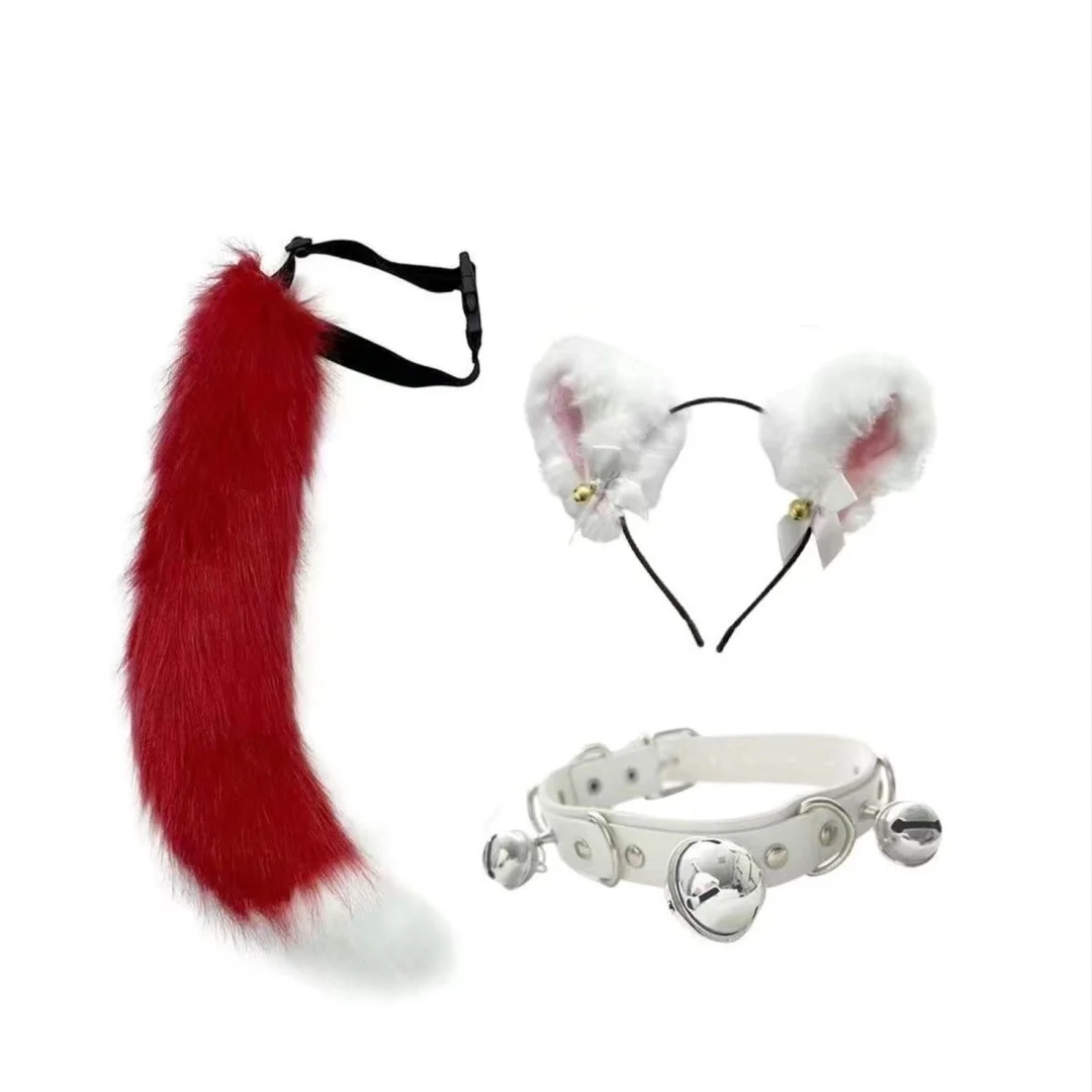 Vrouwen Dier Wolf Oren Feest Club Hoofdtooi Pluche Haarband Harige Lolita Hoofdband Anime Halloween Kerst Cosplay Accessoires