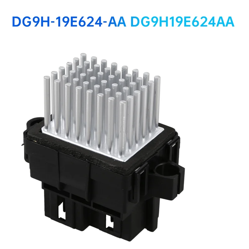 Excellent-Car Fan Blower Motor Resistor DG9H-19E624-AA For Ford Fusion Taurus Mondeo 2013-2018 DG9H19E624AA Radiator Fan Module