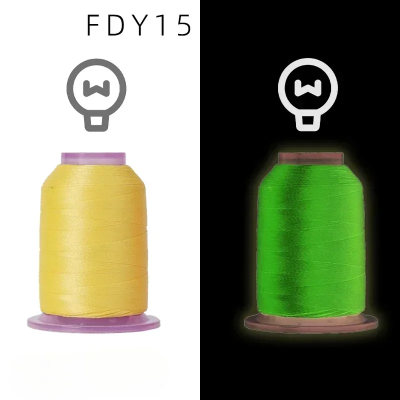 Temperature Change Thread Temperature Change Thread Luminous Thread 150D/2 550 Yards Home Textile Embroidery Functional Spinning
